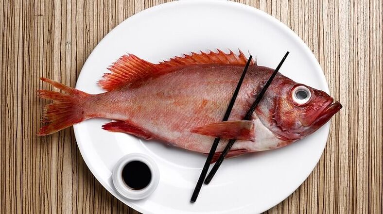 თევზი იაპონური დიეტისთვის